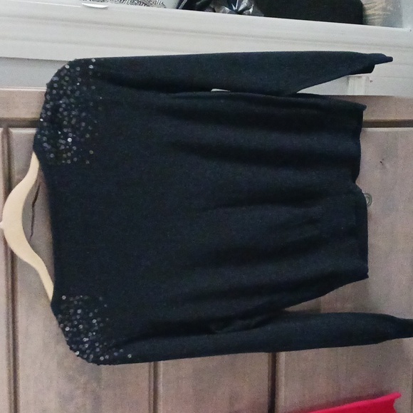 Elle sequin shoulder cardigan large - Picture 2 of 4